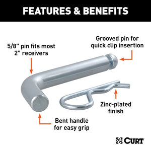 Product of Curt 21505 Trailer Hitch Pin