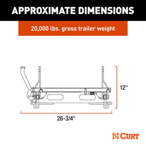 Product of Curt 16564 Fifth Wheel Trailer Hitch Slider