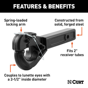 Product of Curt 48004 Pintle Hook