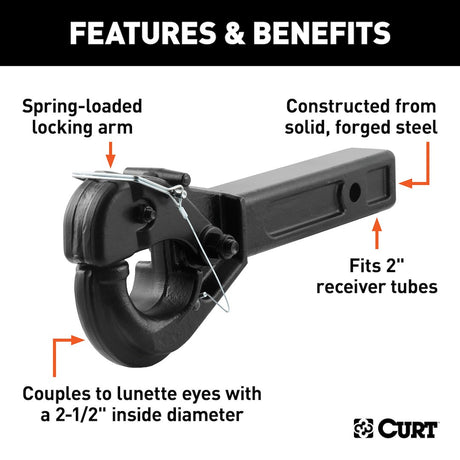 Product of Curt 48004 Pintle Hook