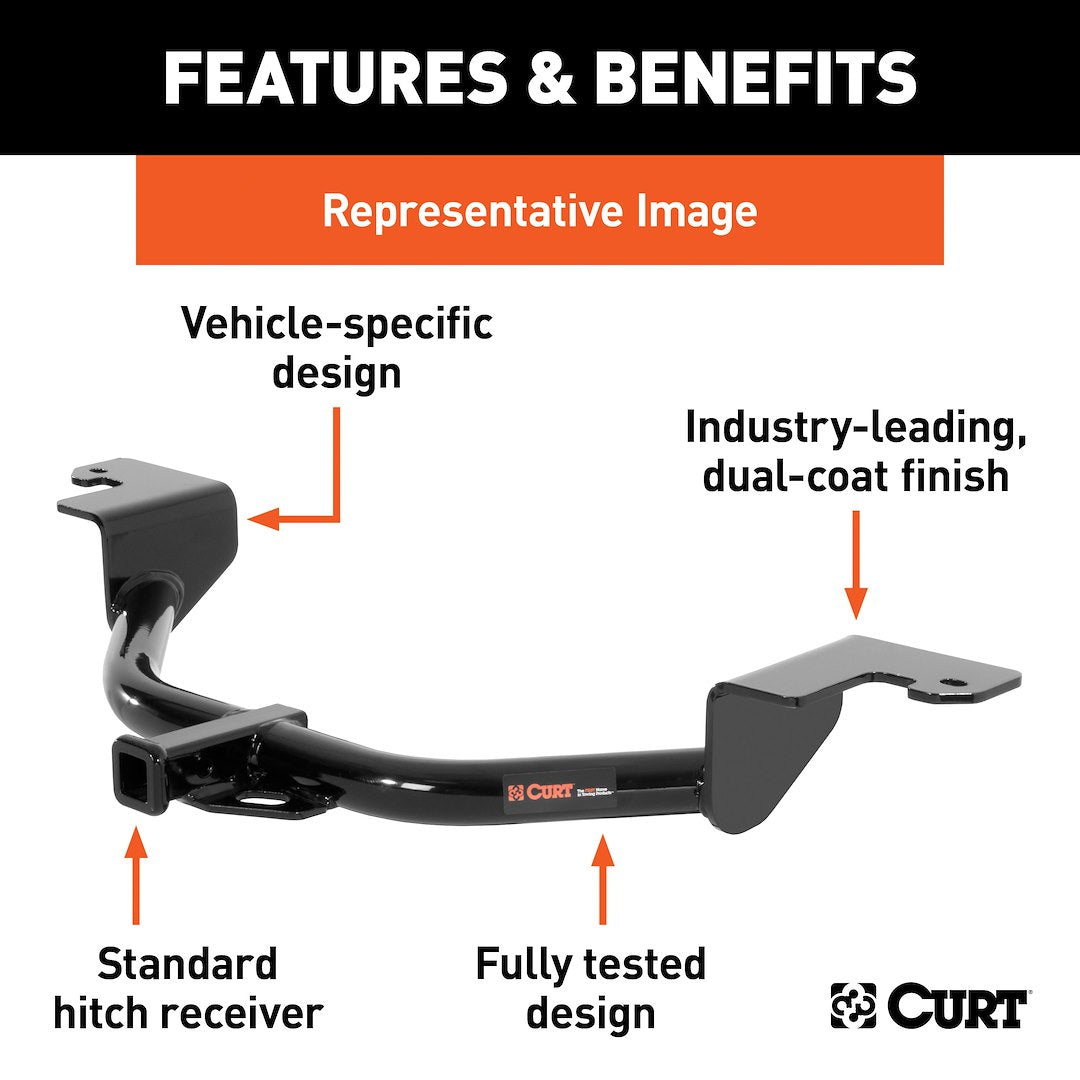 Product of Curt 12091 Trailer Hitch Rear