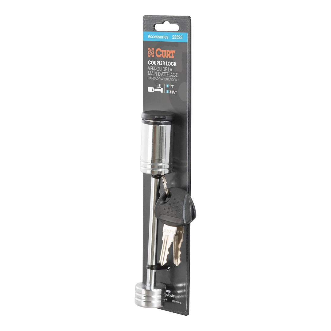 Product of Curt 23523 Trailer Coupler Lock