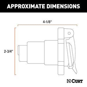 Product of Curt 58150 Trailer Wiring Connector