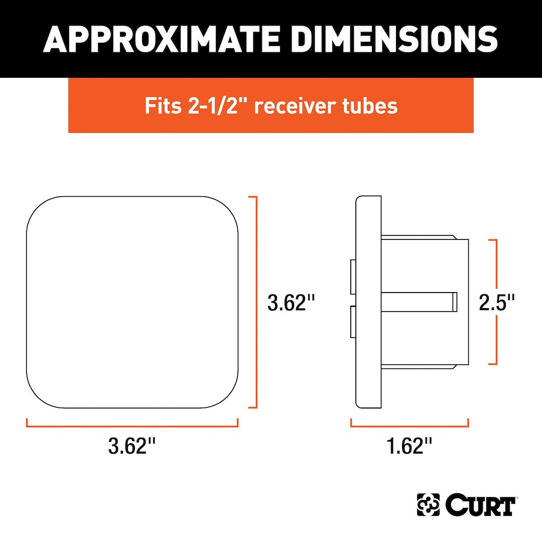 Product of Curt 22277 Trailer Hitch Cover