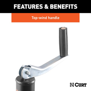 Product of Curt 28200 Trailer Tongue Jack