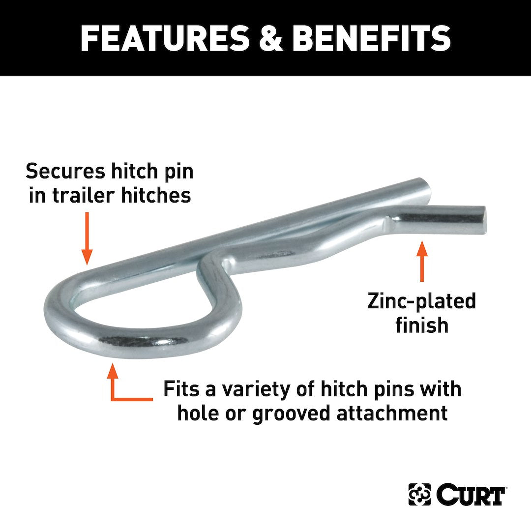 Product of Curt 21600 Trailer Hitch Pin Clip
