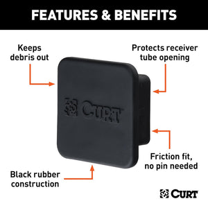 Product of Curt 22277 Trailer Hitch Cover