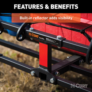 Product of Curt 18145 Trailer Hitch Cargo Carrier