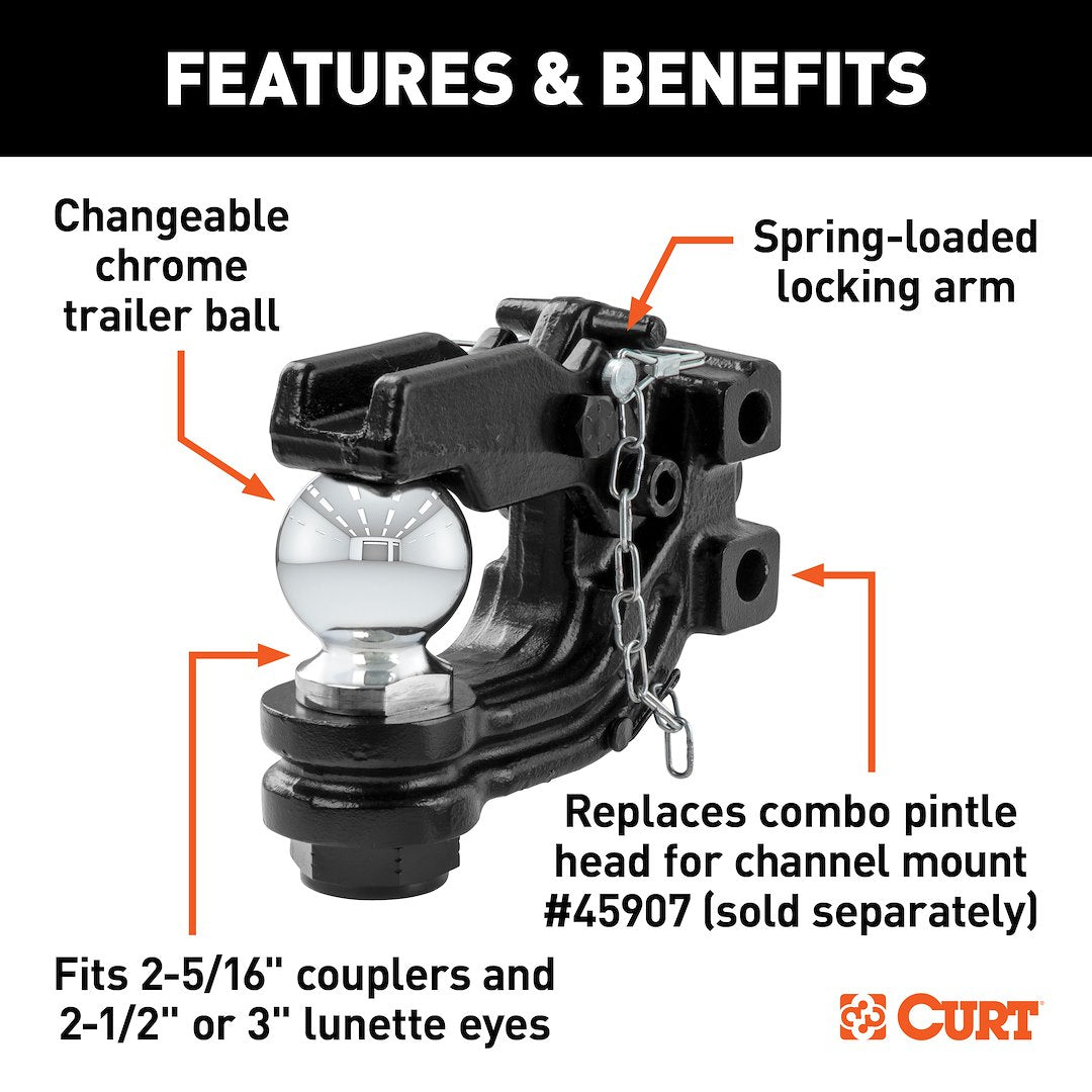 Product of Curt 45920 Pintle Hook