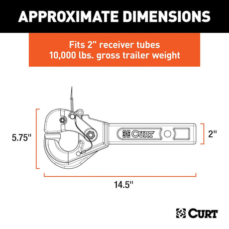 Product of Curt 48005 Pintle Hook