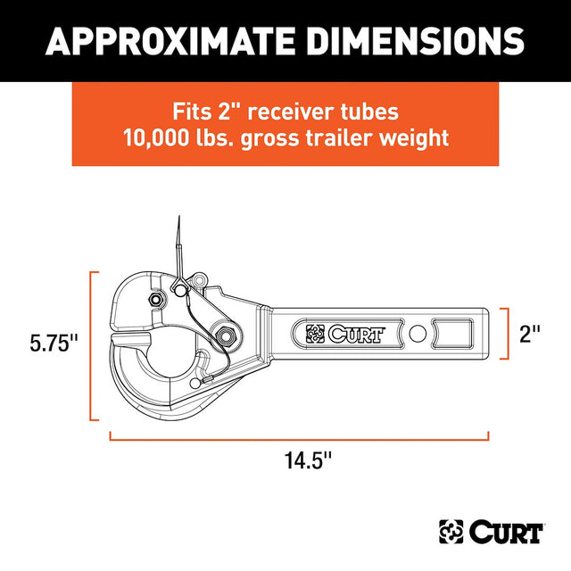 Product of Curt 48005 Pintle Hook