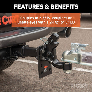 Product of Curt 48200 Pintle Hook