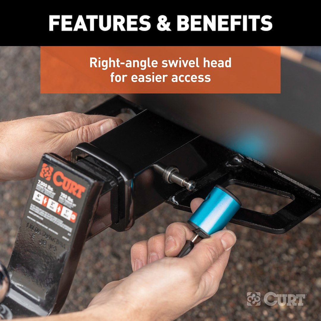 Product of Curt 23505 Trailer Coupler Lock