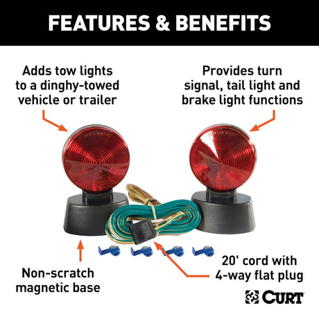 Product of Curt 53204 Tow Light Kit