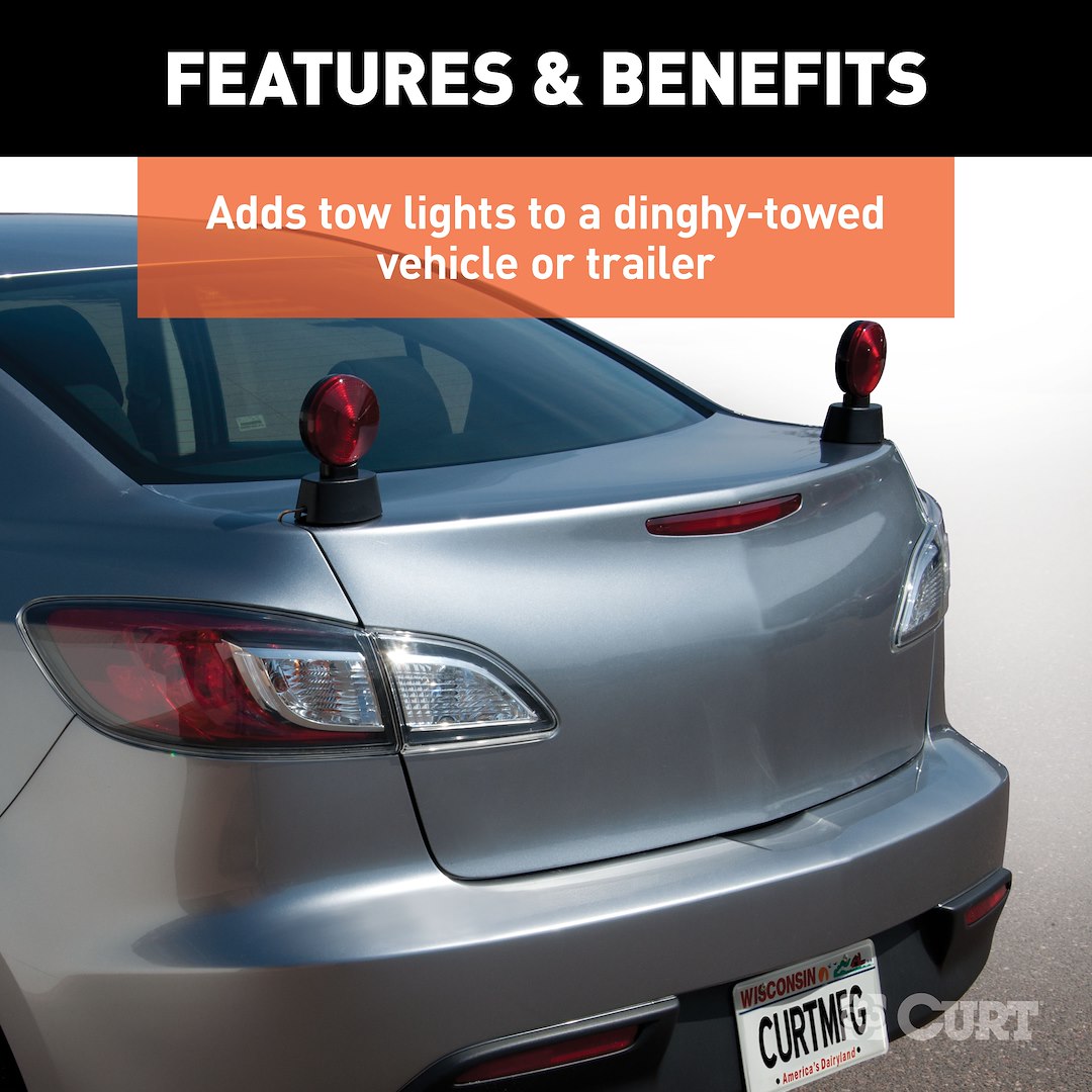 Product of Curt 53204 Tow Light Kit