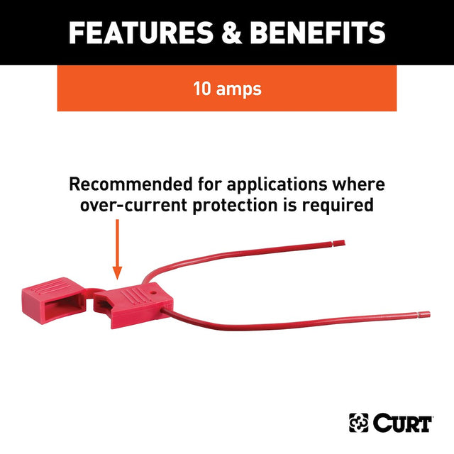 Product of Curt 58470 Fuse Holder