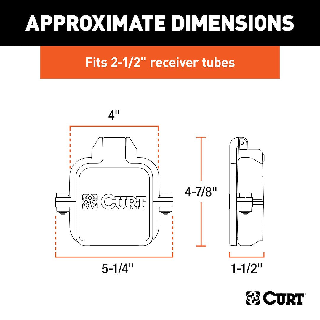 Product of Curt 58266 Trailer Hitch Cover