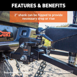 Product of Curt 17422 Weight Distribution Hitch