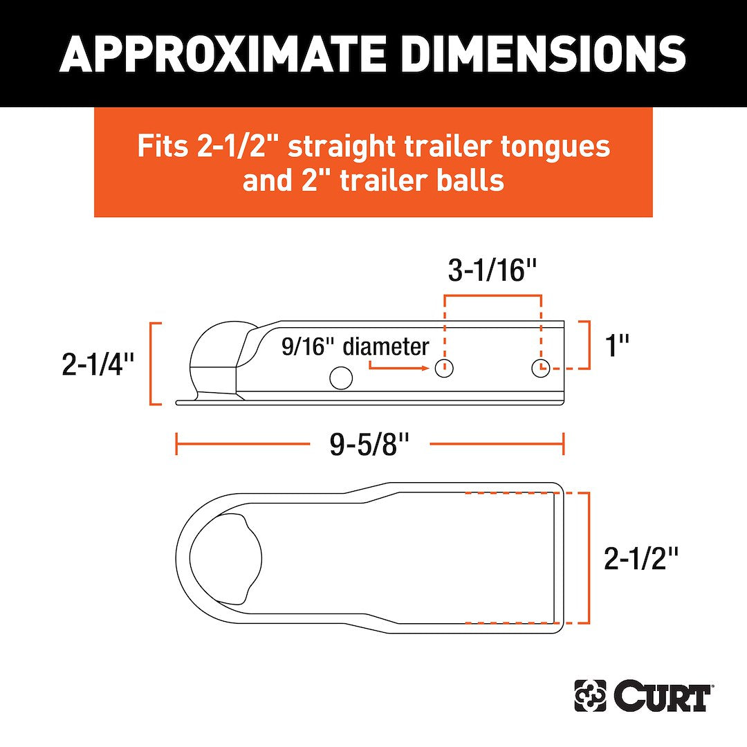 Product of Curt 25471 Trailer Coupler