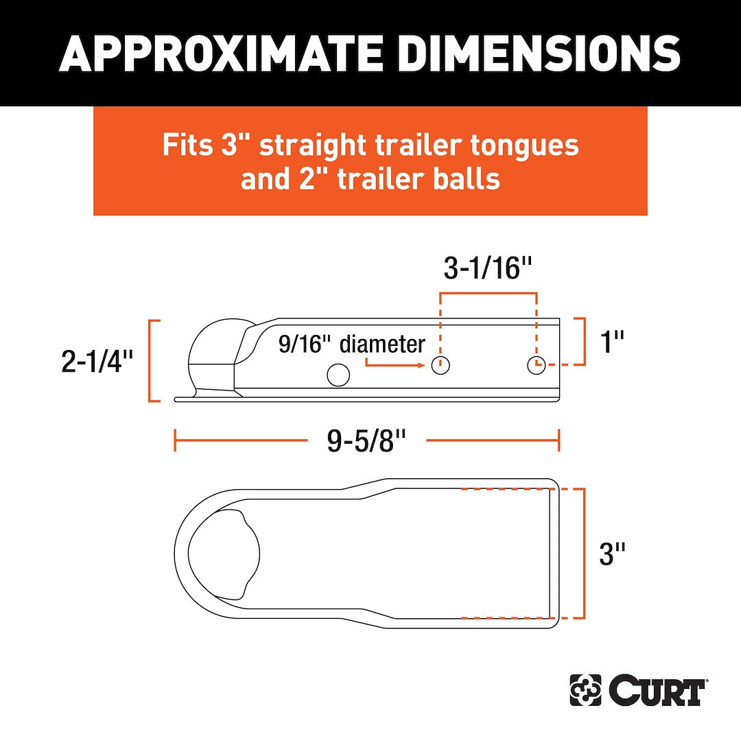 Product of Curt 25472 Trailer Coupler