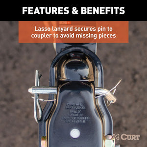 Product of Curt 25472 Trailer Coupler