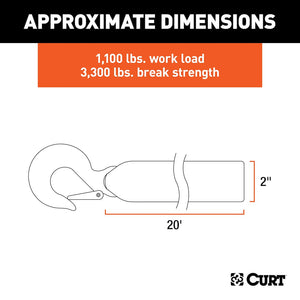Product of Curt 29451 Recovery Strap