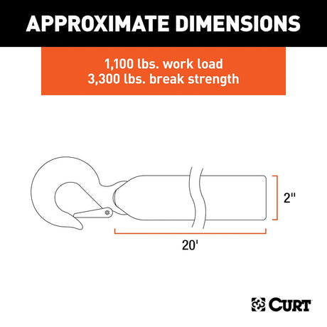 Product of Curt 29451 Recovery Strap
