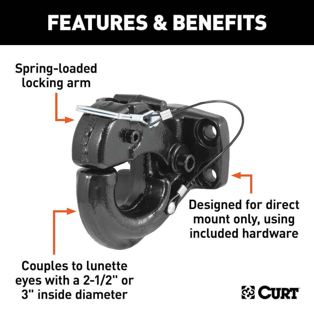 Product of Curt 48231 Pintle Hook