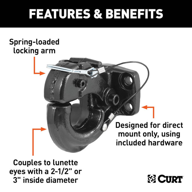 Product of Curt 48231 Pintle Hook