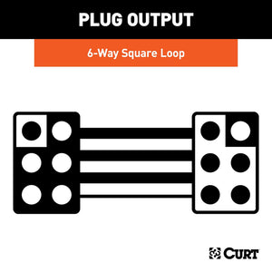 Product of Curt 58034 Trailer Wiring Connector