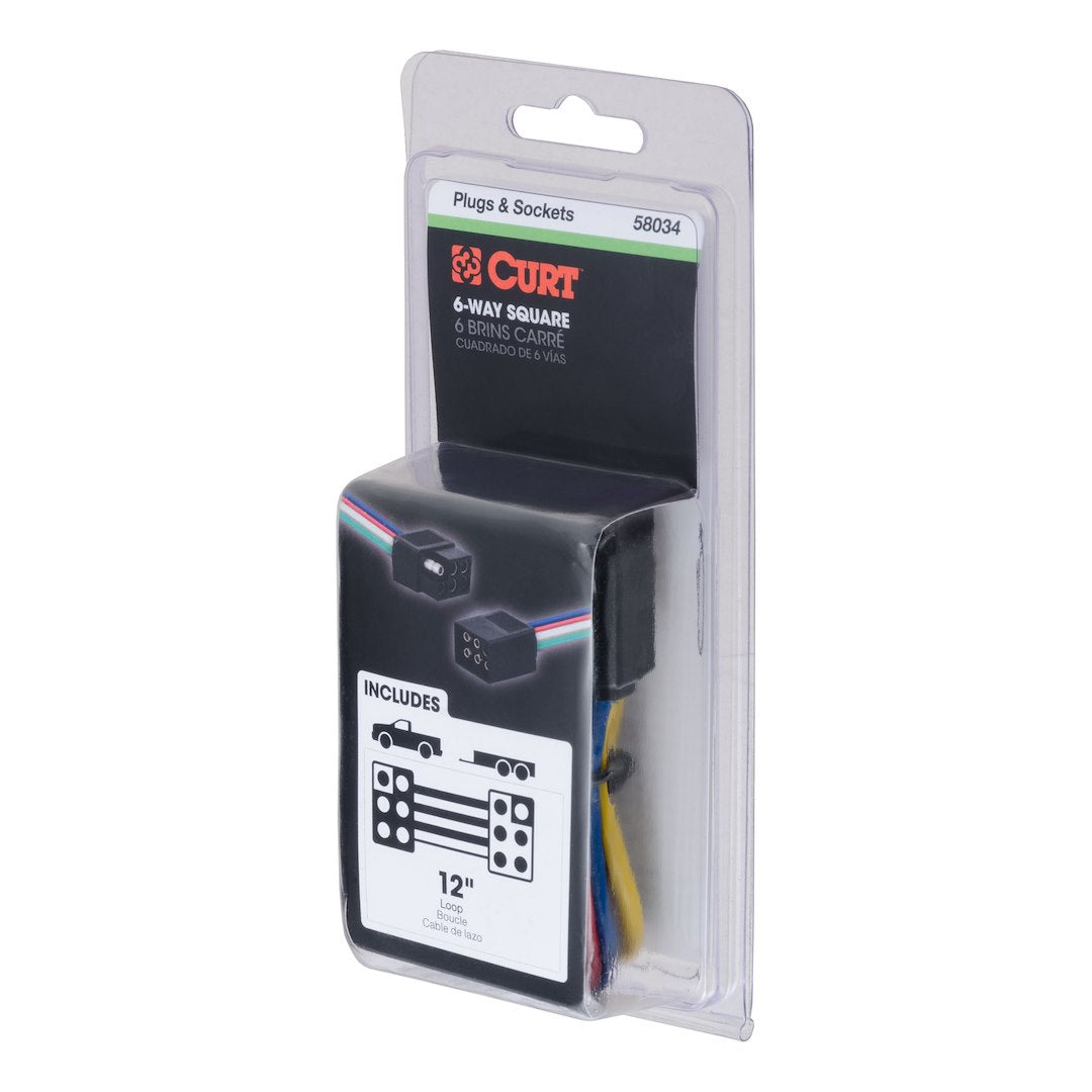 Product of Curt 58034 Trailer Wiring Connector