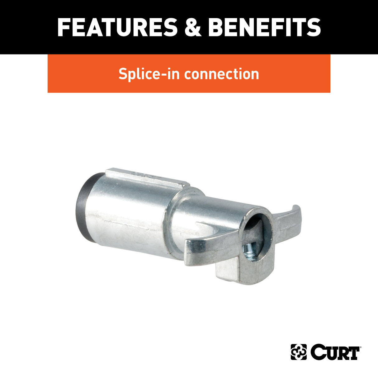 Product of Curt 58060 Trailer Wiring Connector