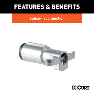 Product of Curt 58060 Trailer Wiring Connector