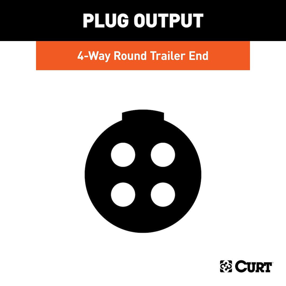 Product of Curt 58060 Trailer Wiring Connector