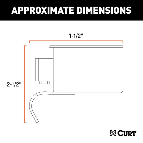 Product of Curt 58190 Trailer Wiring Connector