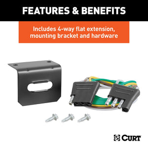 Product of Curt 58996 Towed Vehicle Wiring Kit
