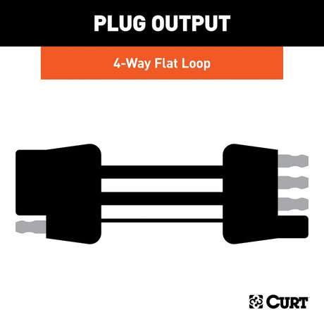 Product of Curt 58996 Towed Vehicle Wiring Kit