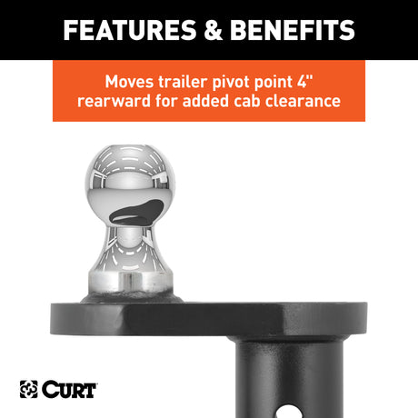 Product of Curt 60602 Gooseneck Trailer Hitch Ball