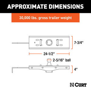 Product of Curt 60619 Gooseneck Trailer Hitch Head