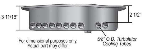 Product of Derale 14204 Auto Trans Oil Pan