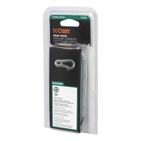 Product of Curt 81261 Trailer Safety Chain Hook