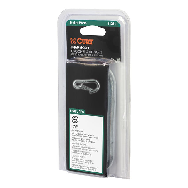 Product of Curt 81261 Trailer Safety Chain Hook