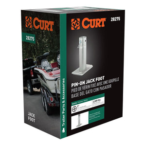Product of Curt 28275 Trailer Tongue Jack Foot Plate