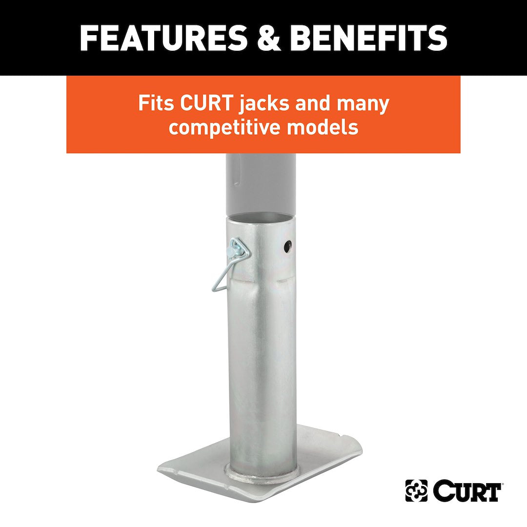 Product of Curt 28275 Trailer Tongue Jack Foot Plate