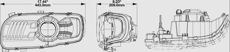 Product of J.W. Speaker 0556681 Headlight Assembly