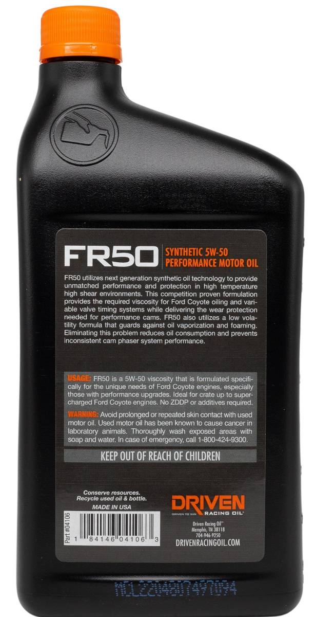 Product of Driven Racing Oil/ Joe Gibbs 04106 Oil