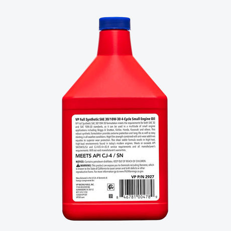 Product of Vp Racing 2927 Oil