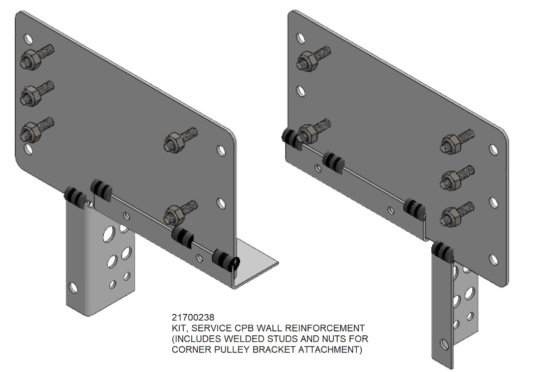 Product of Bal Rv 21700238 Slide Out Corner Pulley Assembly