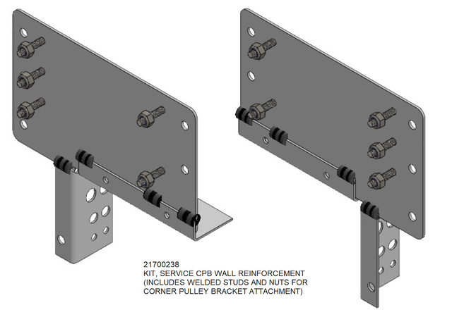 Product of Bal Rv 21700238 Slide Out Corner Pulley Assembly