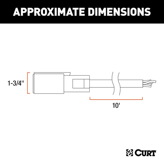 Product of Curt 56613 Trailer Wiring Connector